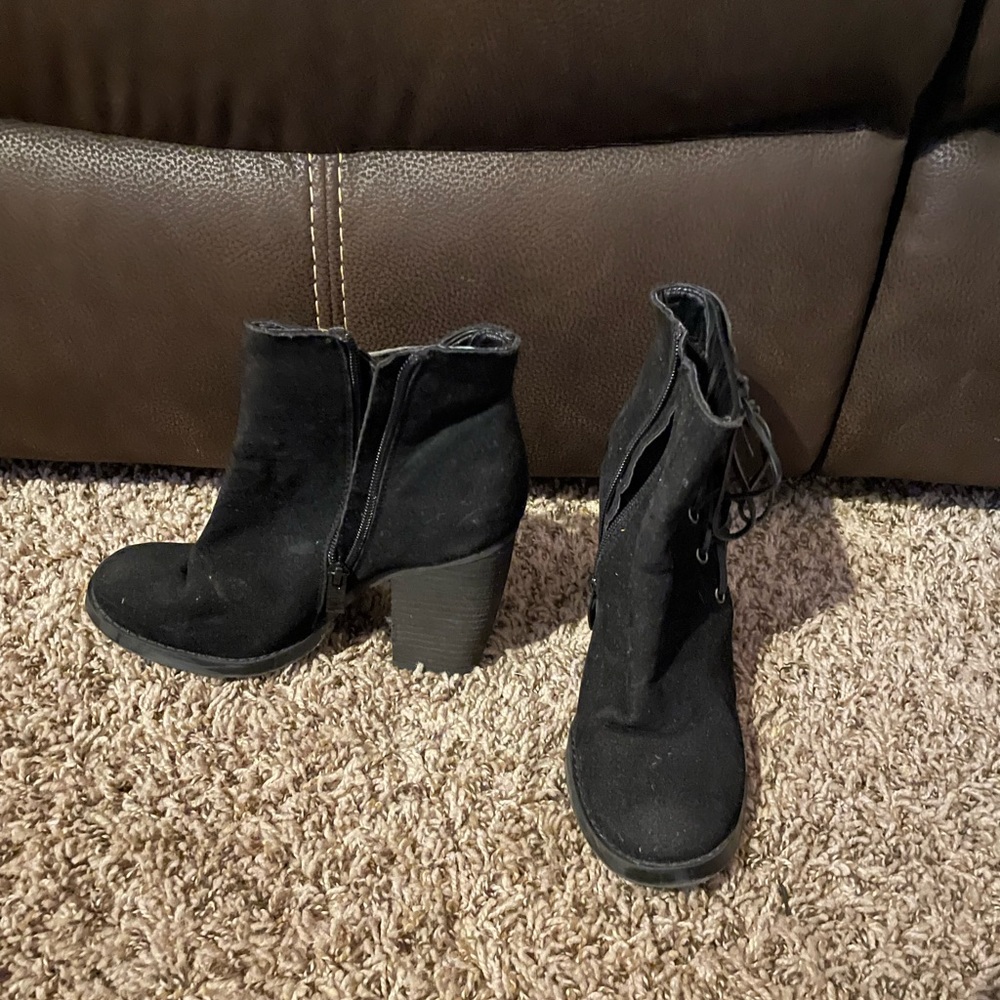 Black Bootie Shoes